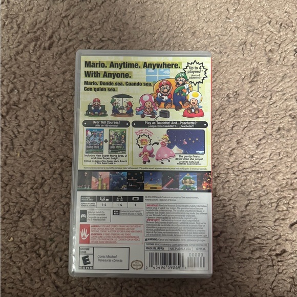 Nintendo Switch New Super Mario Bros. U Deluxe - Red, Green, Yellow - Picture 2 of 2